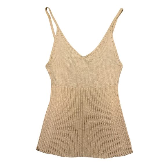 Moda Intl Womens Size XS Knit Tank Top - Picture 1 of 8